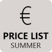 Price list - Summer